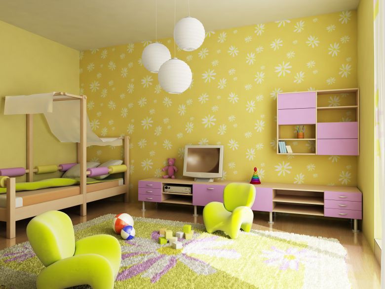 Детская комната для мальчиков и девочек