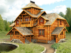 В каком стиле построить деревянный дом?