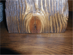 брашировка древесины