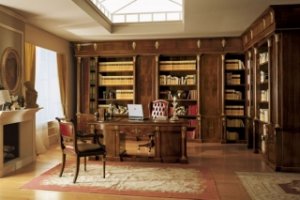 Итальянская мебель для домашней библиотеки