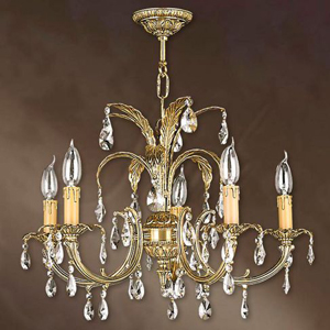 Бронзовая люстра: роскошная классика и классическая роскошь